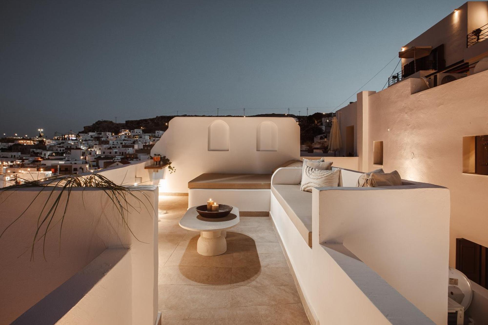 Noema Lindos - Athena Apartment エクステリア 写真