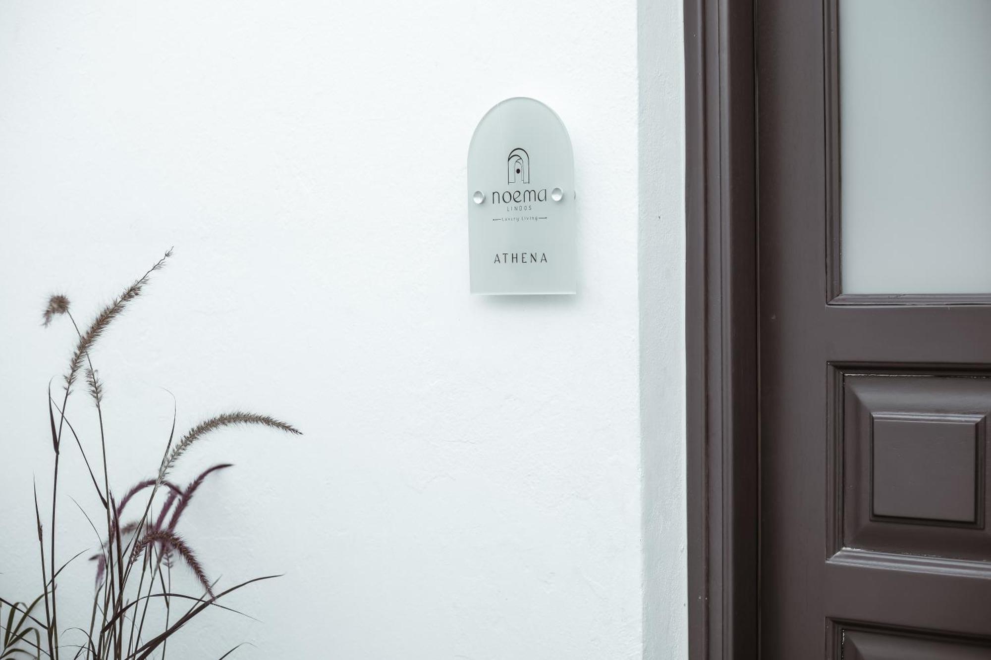 Noema Lindos - Athena Apartment エクステリア 写真